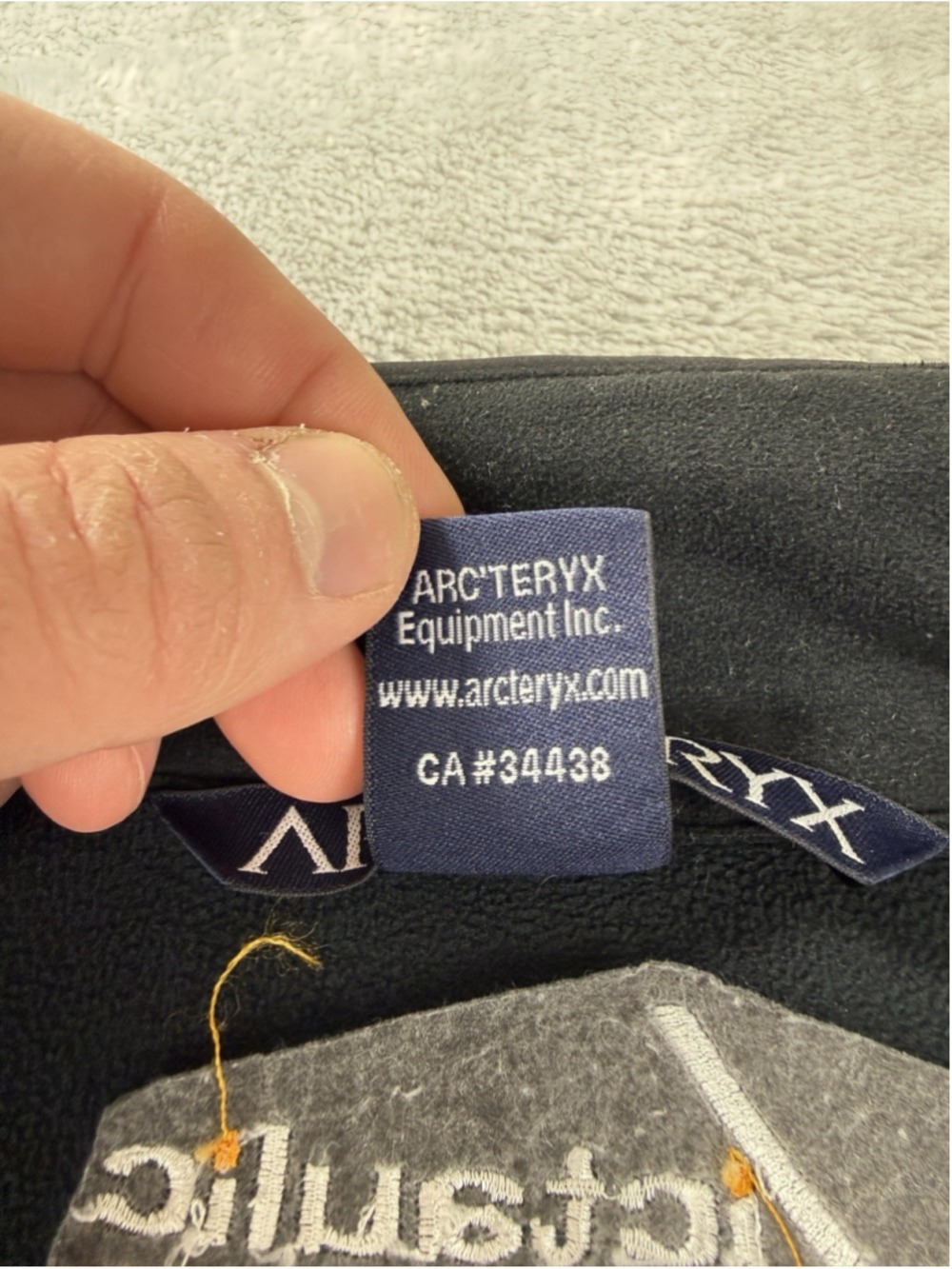 Vintage Arc'teryx Men's Size Large Gamma SV Polartec Softshell Jacket Y2K Black - Picture 12 of 16